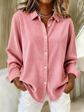 Faye | Chic Pink Blouse