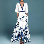 Cindy | Elegant Floral Maxi Dress