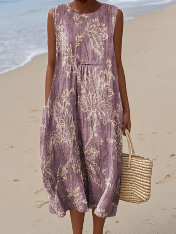Orelia | Floral Midi Dress
