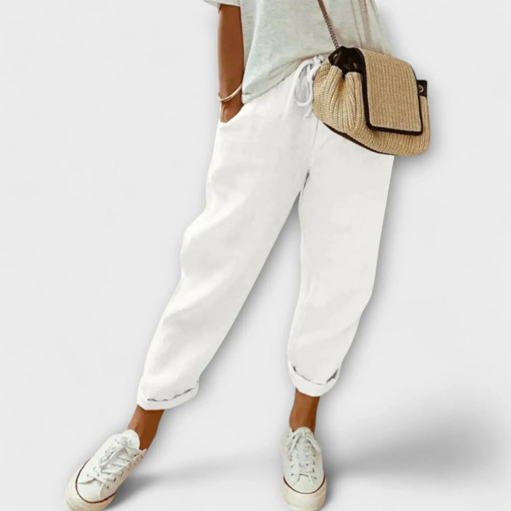 Alvara | Airy High-Waist Pants