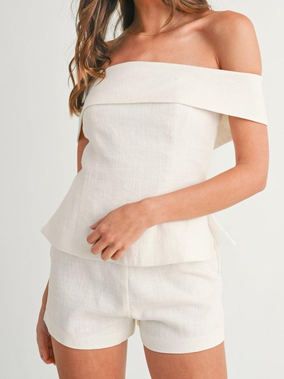 Isabella | Cotton Linen Two-Piece Set