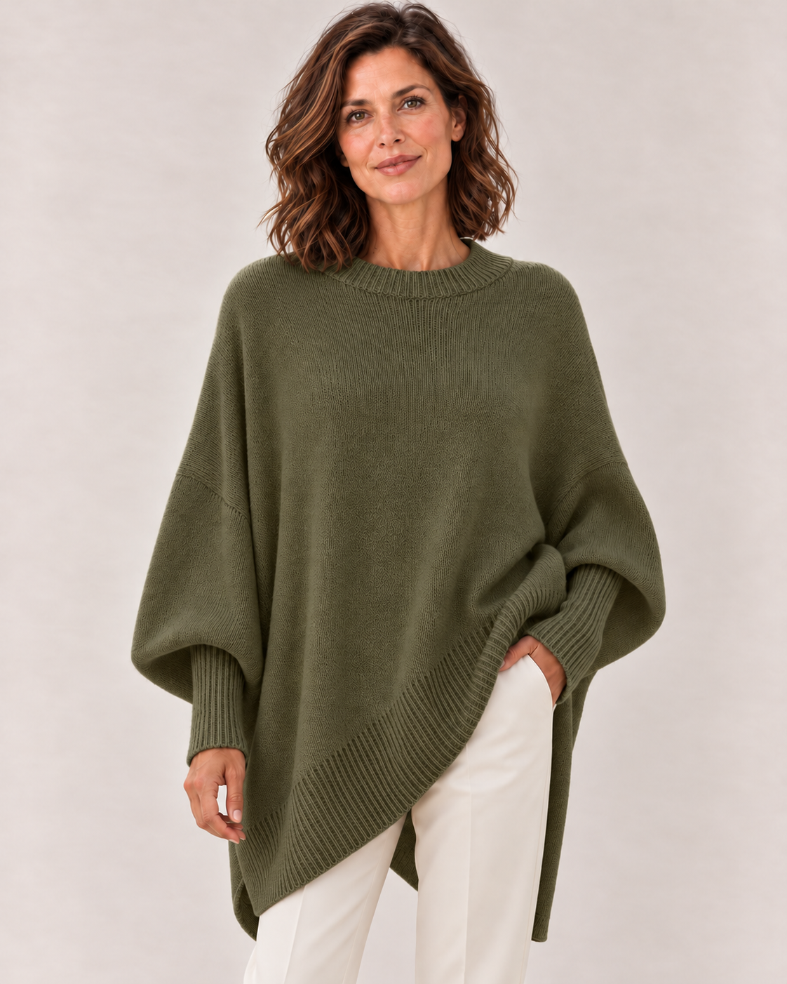 Women's Oversized Knit Sweater, product photo 7