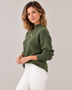 Women's Turtleneck Sweater, product photo 1