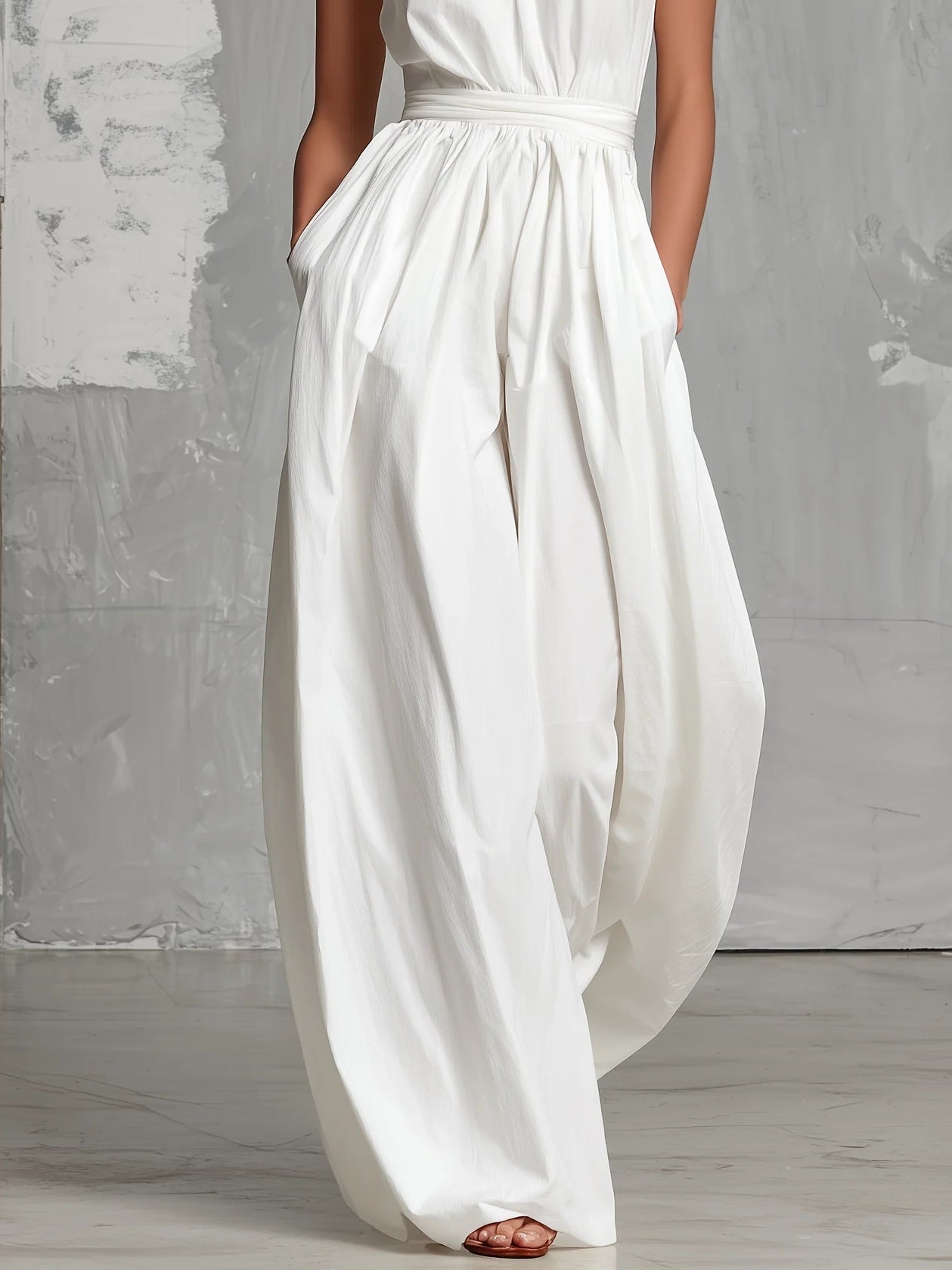 Bianca | Halter Neck Backless Jumpsuit