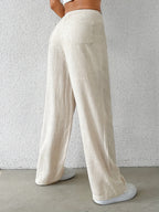 Zélie | Casual Beige Long Pants