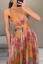 Renee | Floral Print Maxi Dress