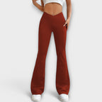 Calia | V-Waist Flared Pants