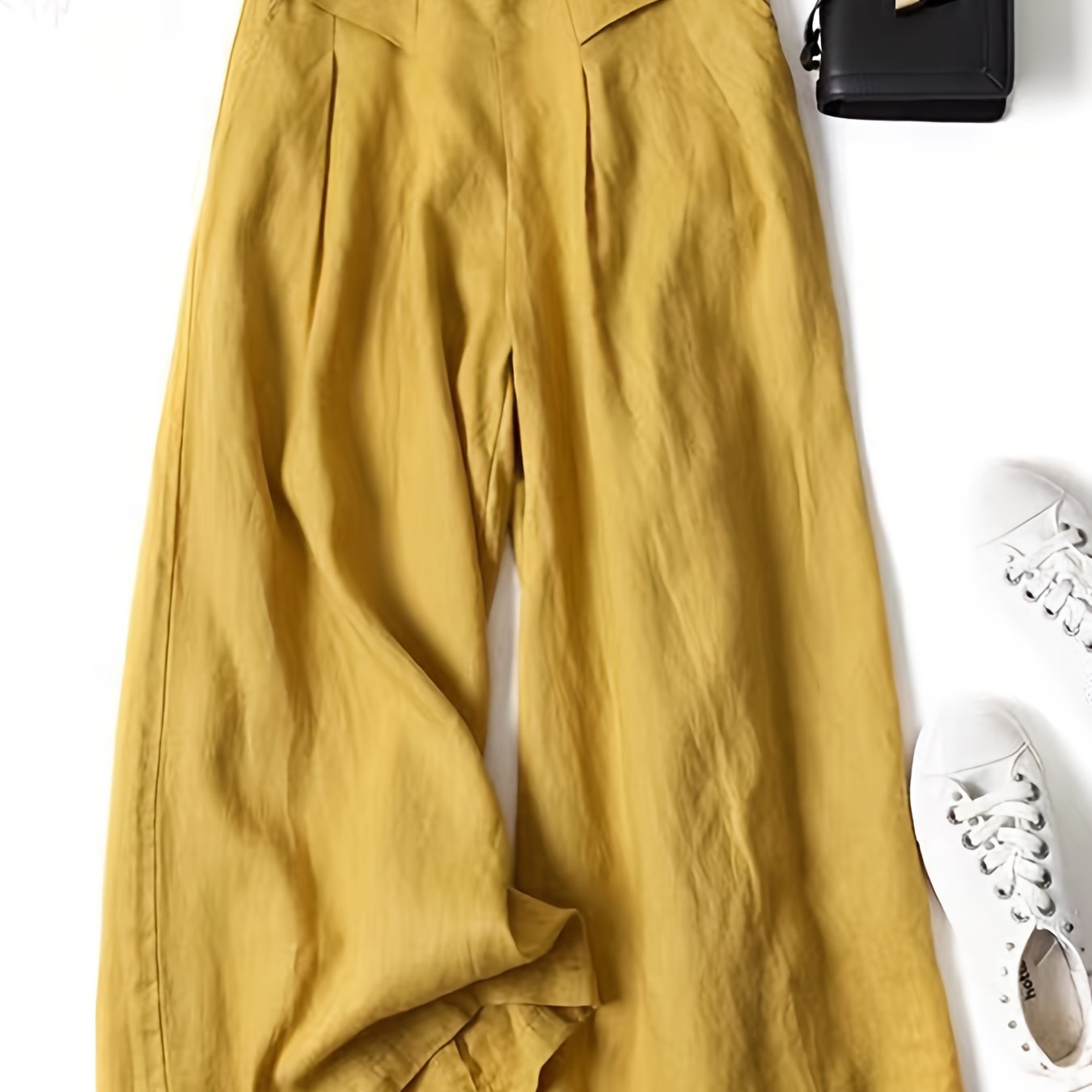 Anika | Wide-Leg Ankle Pants