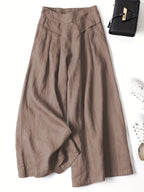 Anika | Wide-Leg Ankle Pants