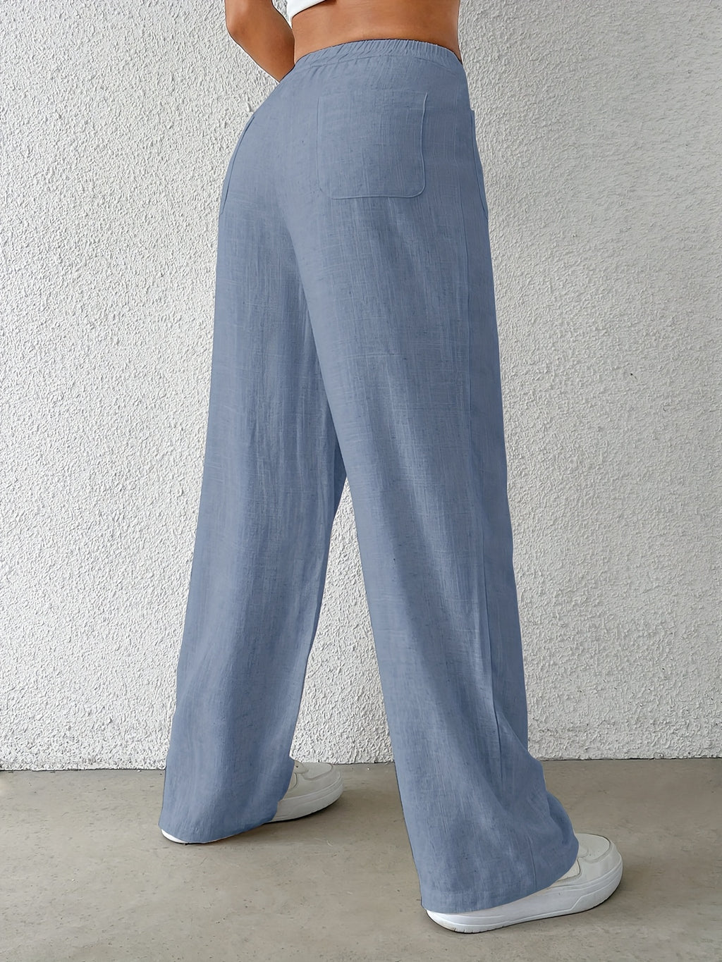 Zélie | Casual Beige Long Pants