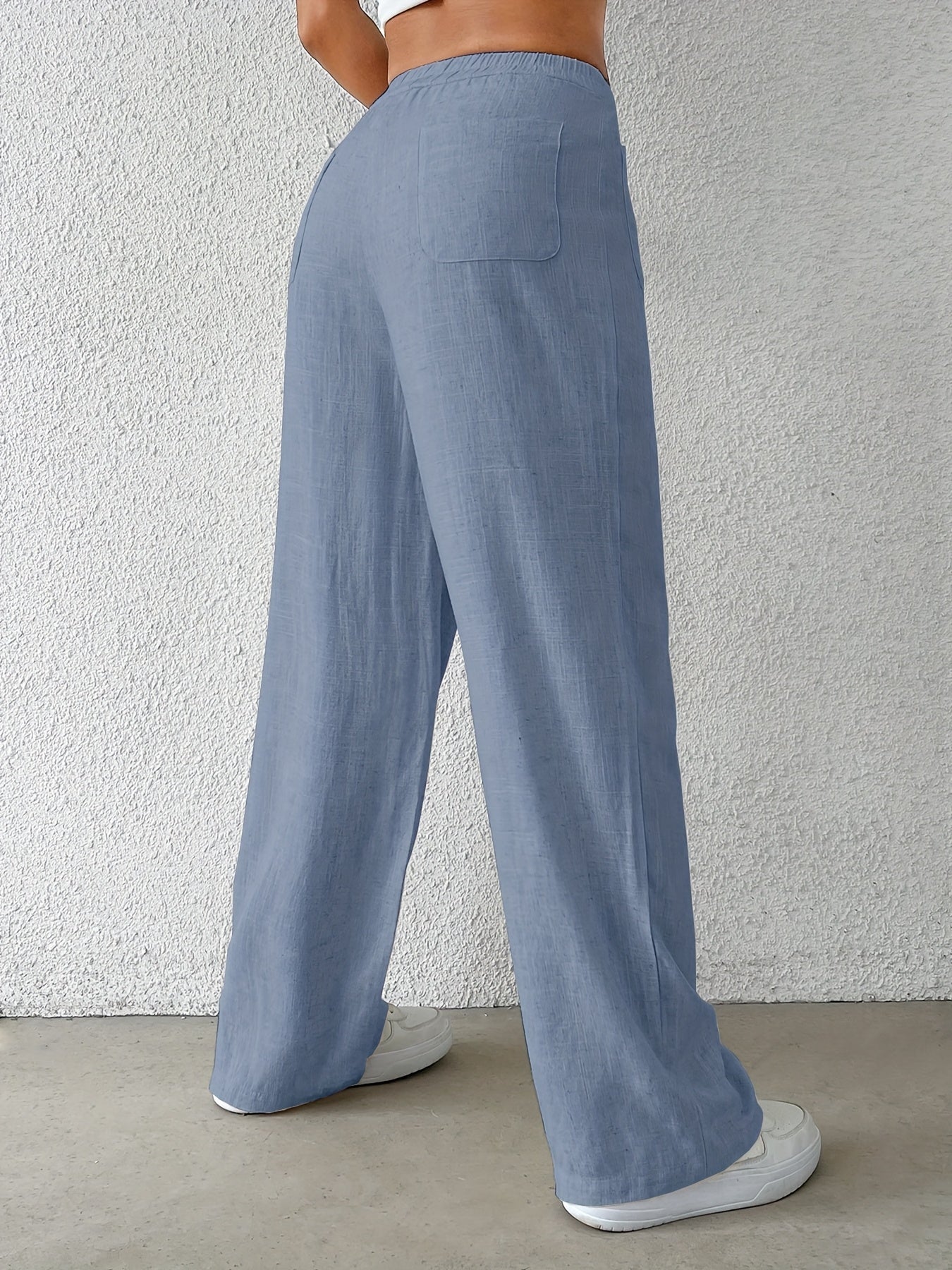 Zélie | Casual Beige Long Pants