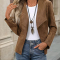 Chiara | Open Front Long Sleeve Jacket