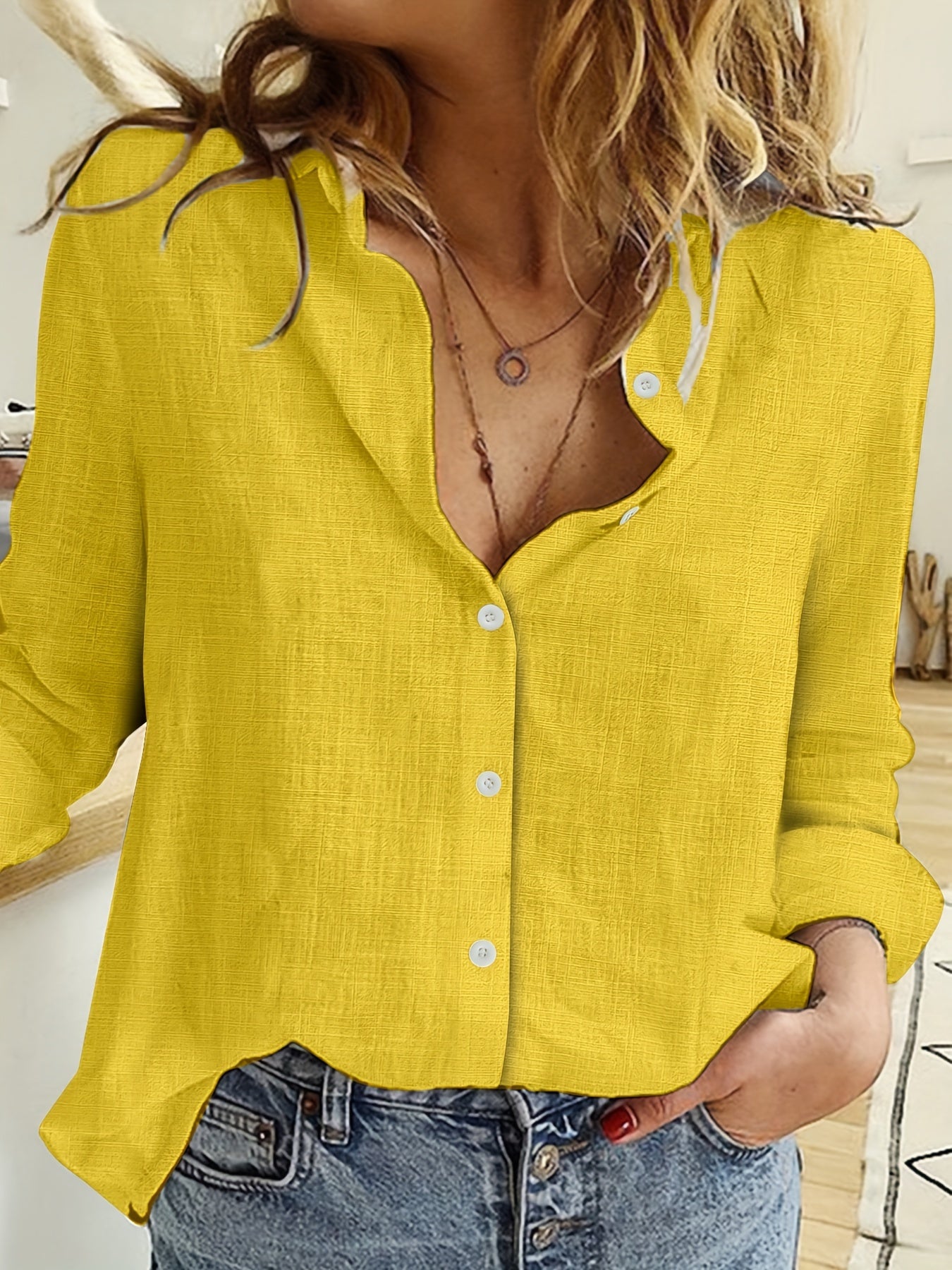 Morgan | Loose Long Sleeve Shirt