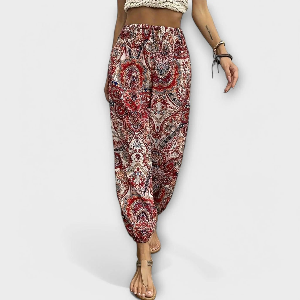 Reese | Ethno Wide-Leg Pants