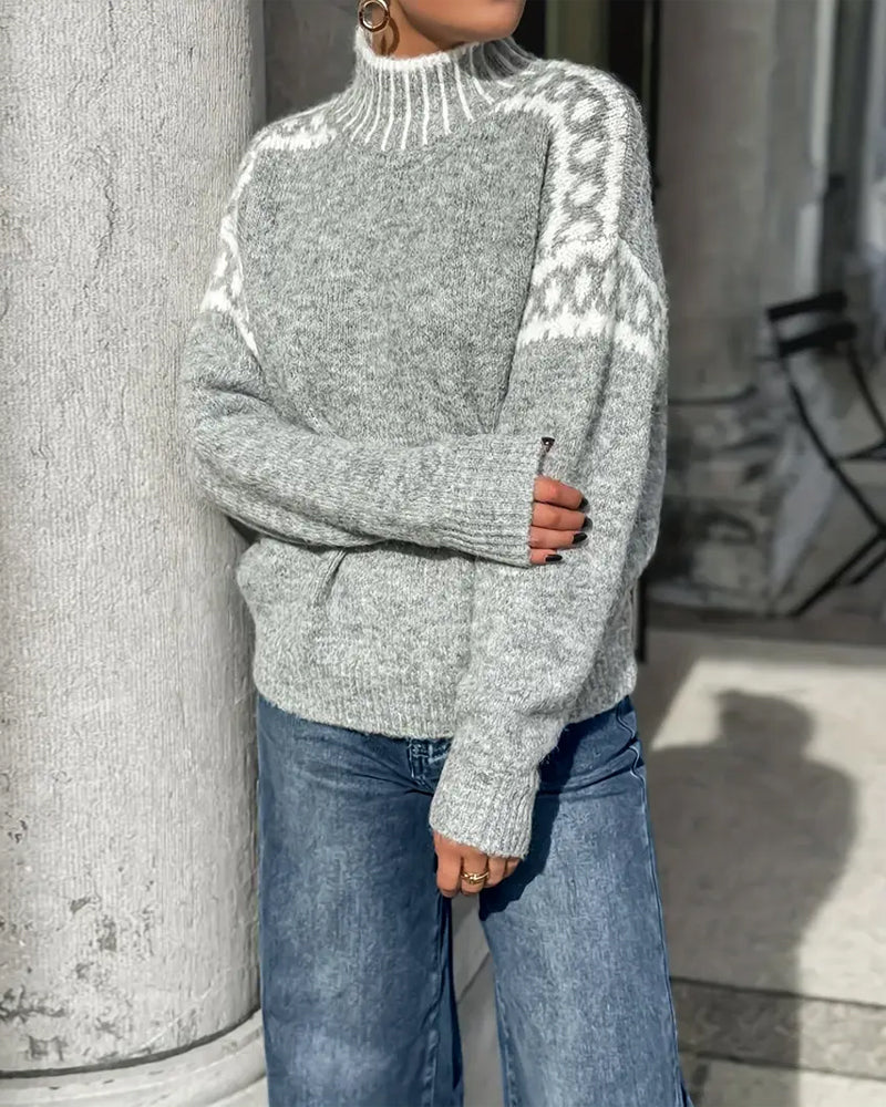 Isolde | Scandinavian Wool-Blend Sweater