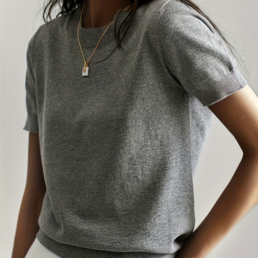 Hayden | Short-Sleeve Casual Blouse
