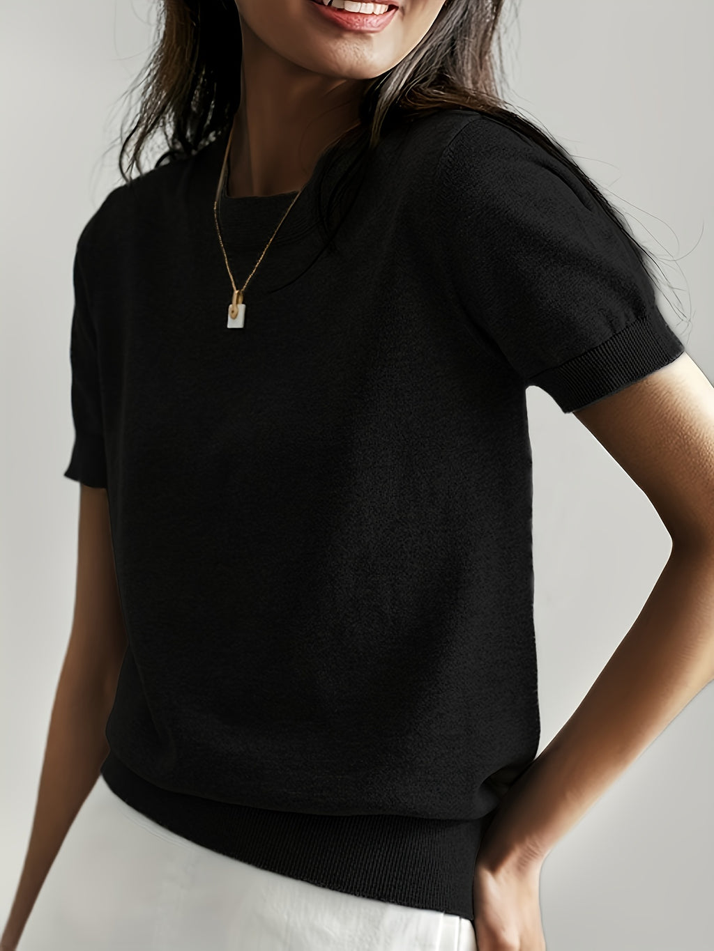 Hayden | Short-Sleeve Casual Blouse