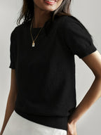 Hayden | Short-Sleeve Casual Blouse