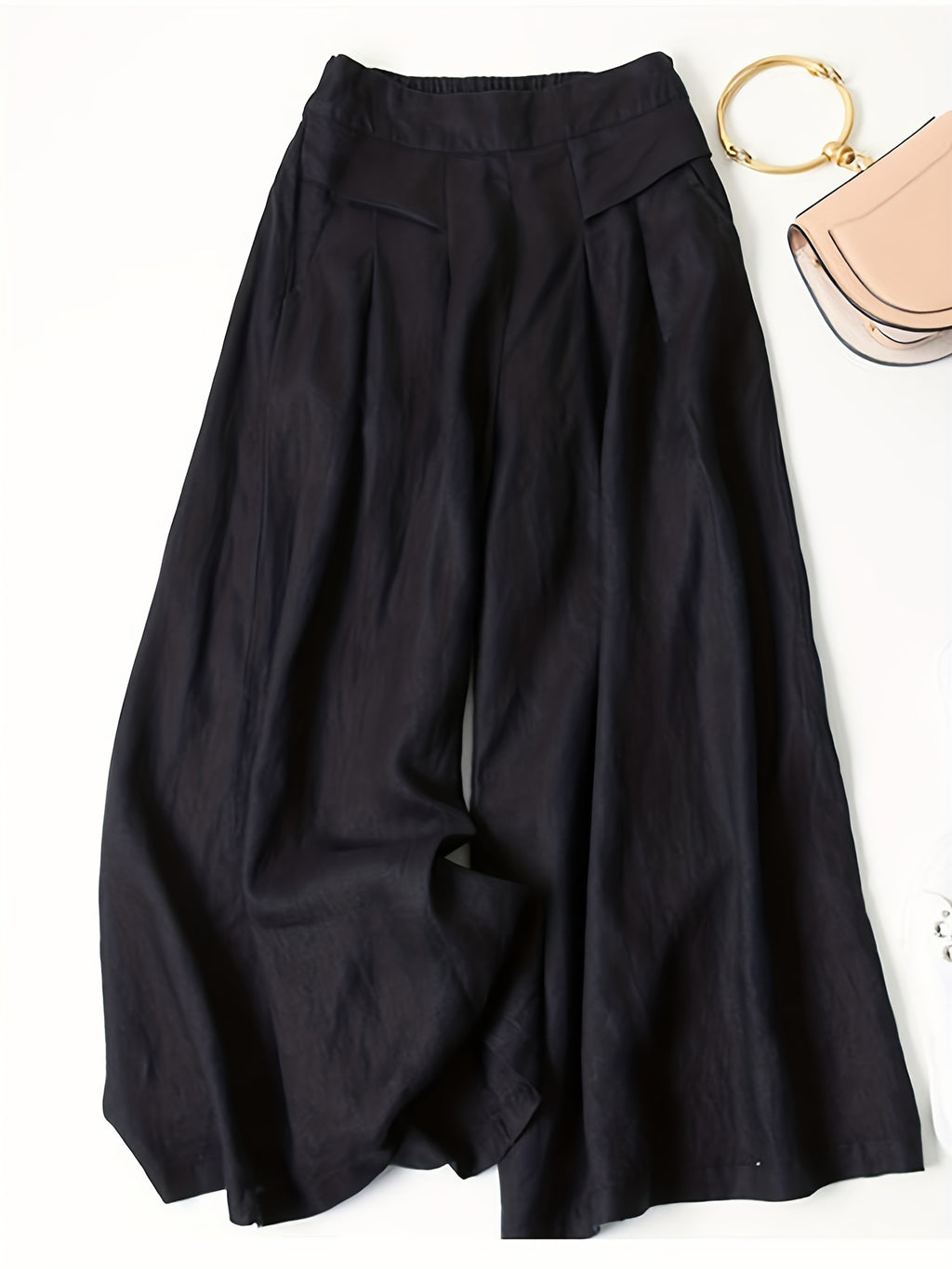 Anika | Wide-Leg Ankle Pants