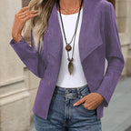 Chiara | Open Front Long Sleeve Jacket
