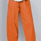 Cameron | Casual Elastic Waist Ankle Pants