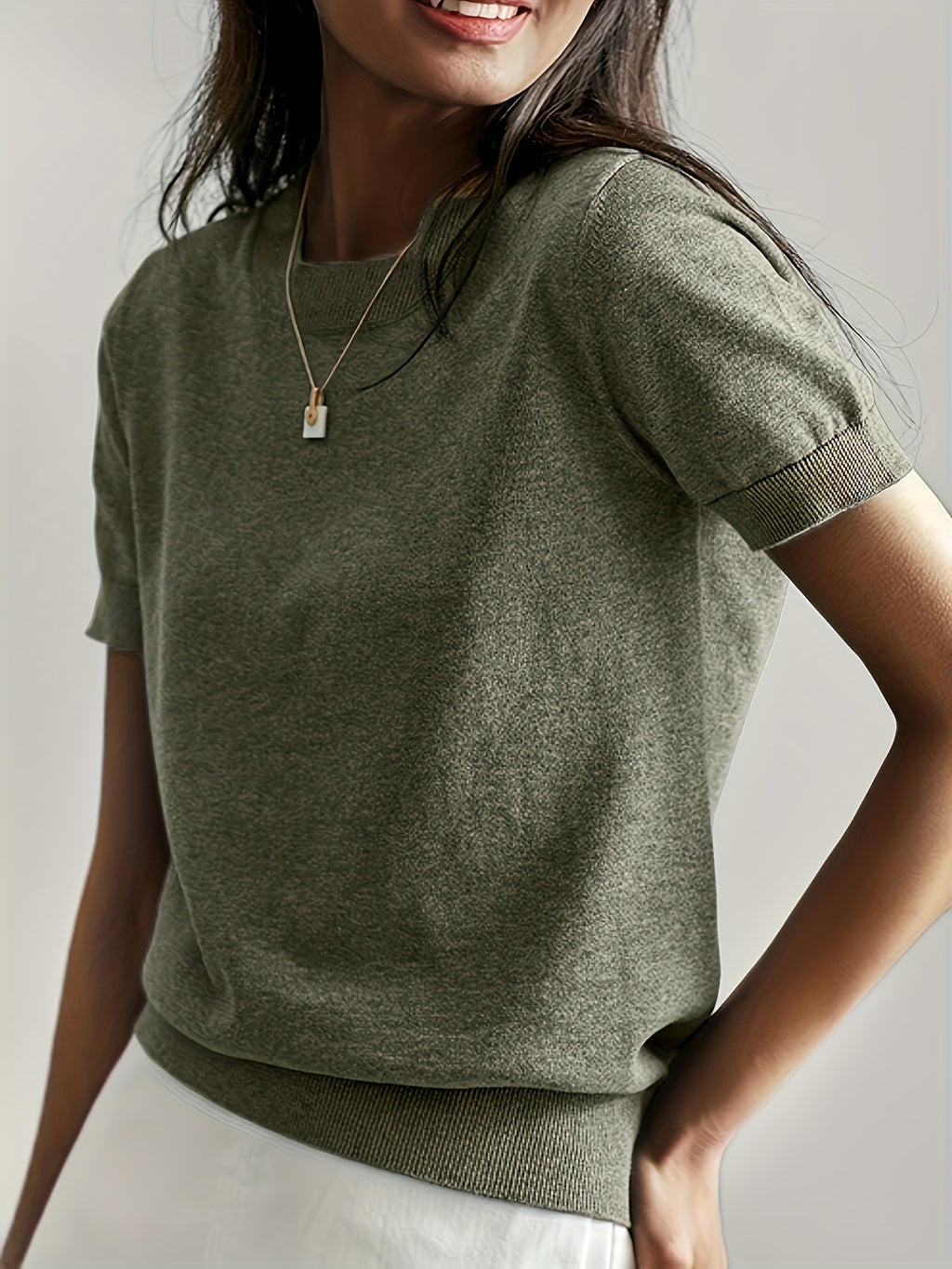 Hayden | Short-Sleeve Casual Blouse