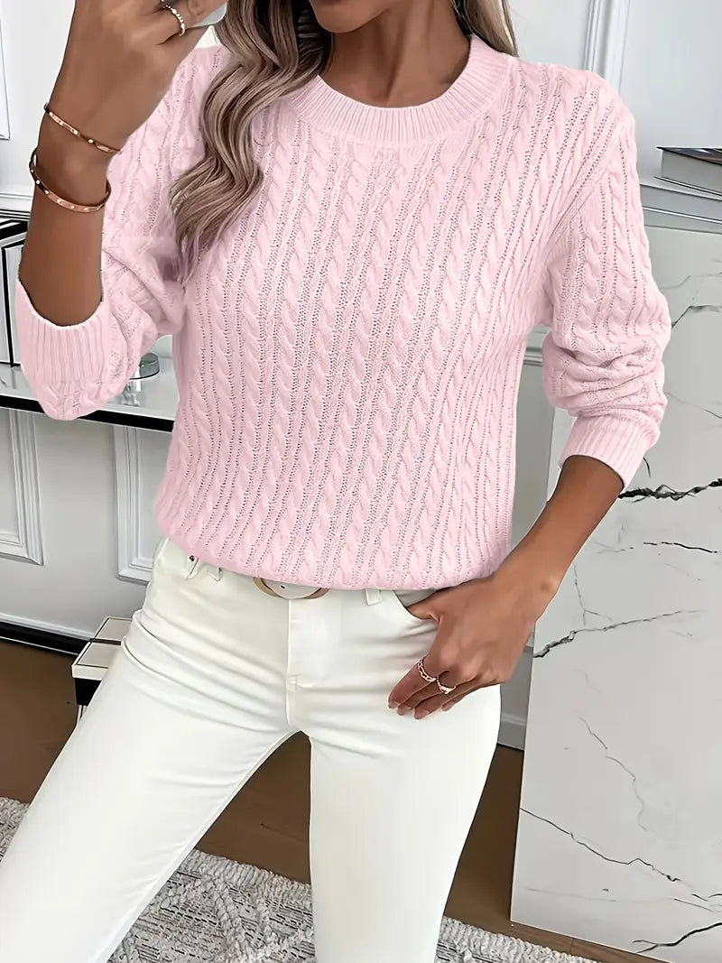 Esmé | Cozy Cable Knit Sweater