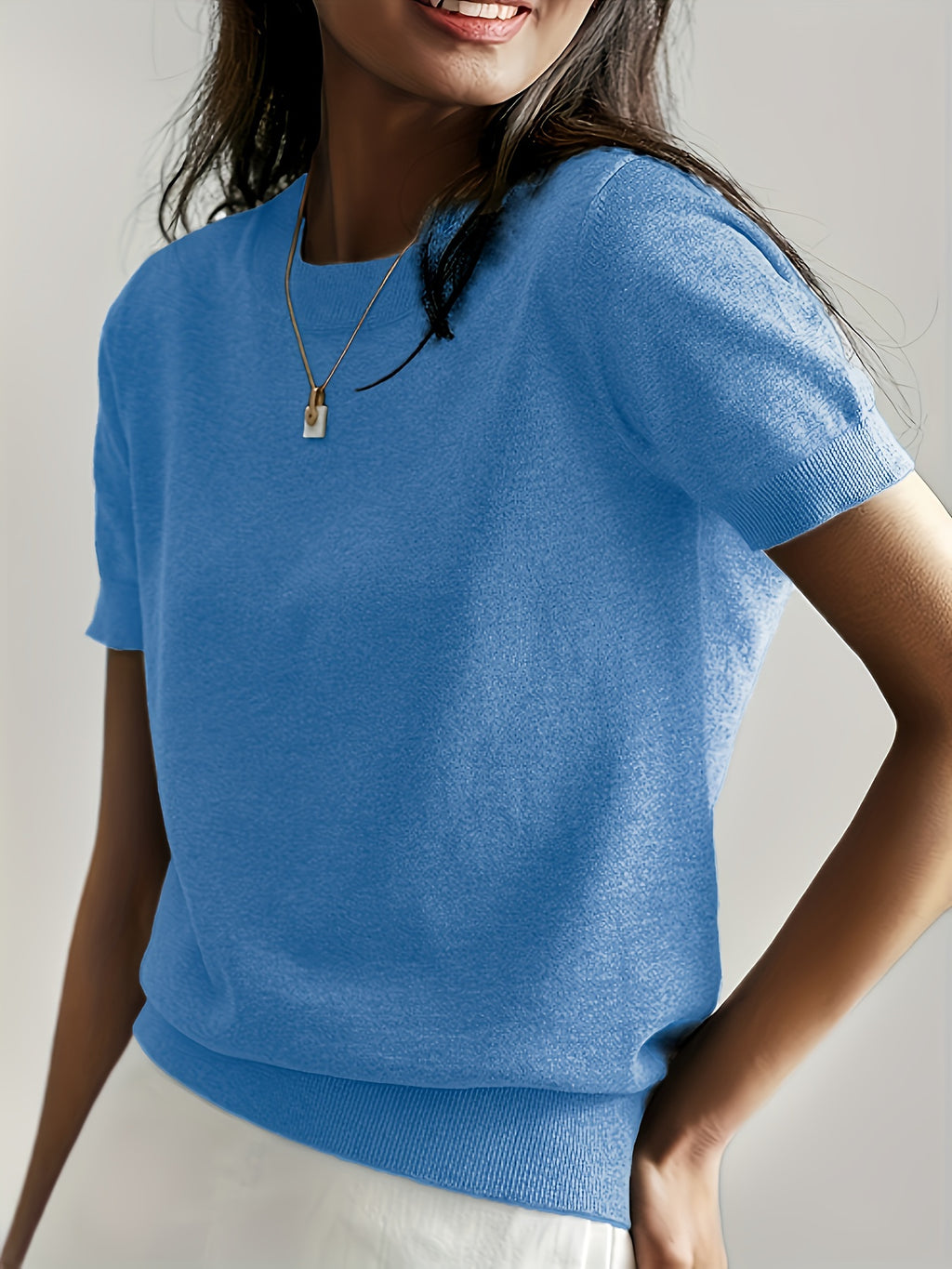 Hayden | Short-Sleeve Casual Blouse