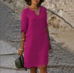 Calia | V-Neck Mini Dress