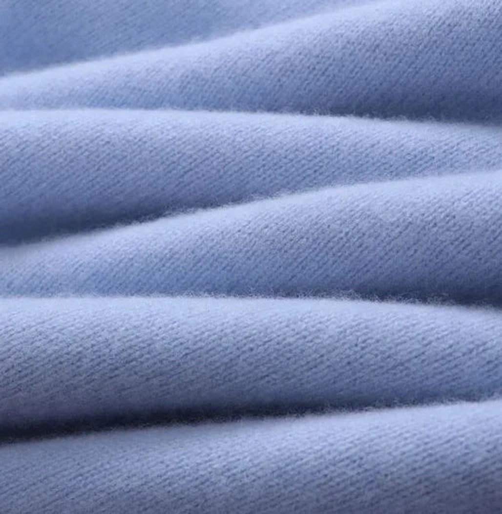 Men's Crew Neck Sweater in Powder Blue