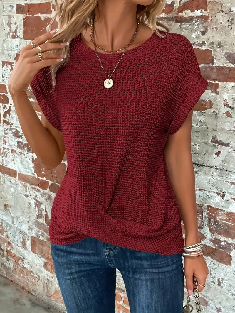 Talia | Sweetheart Neck T-Shirt