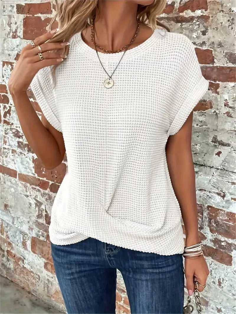 Talia | Sweetheart Neck T-Shirt