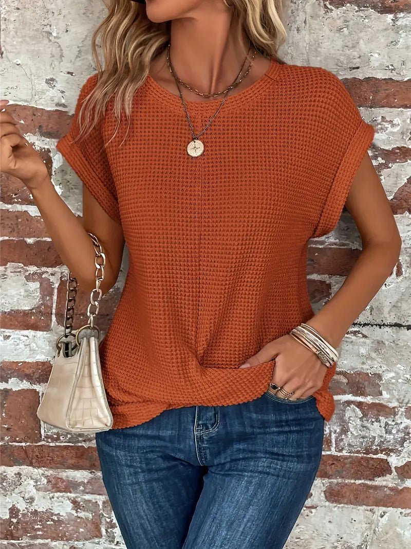 Talia | Sweetheart Neck T-Shirt