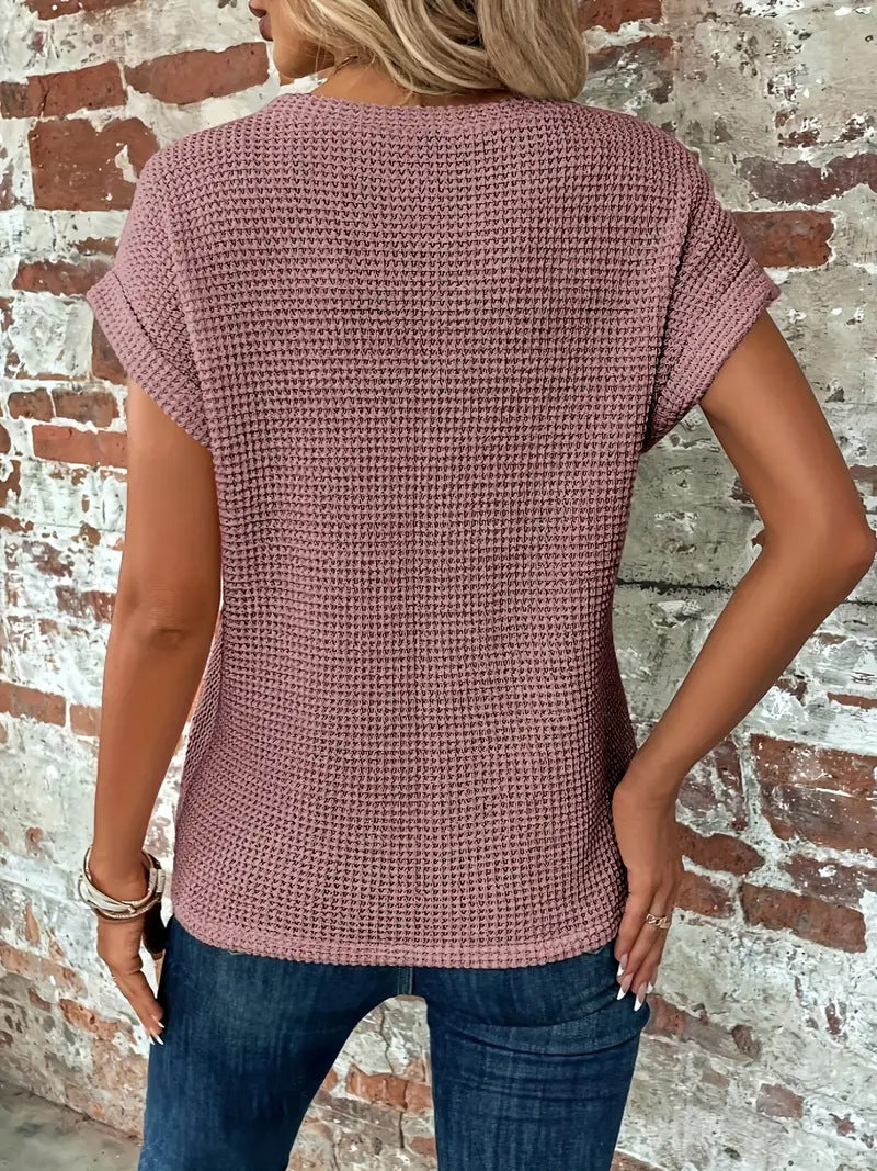 Talia | Sweetheart Neck T-Shirt