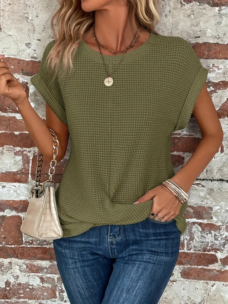 Talia | Sweetheart Neck T-Shirt