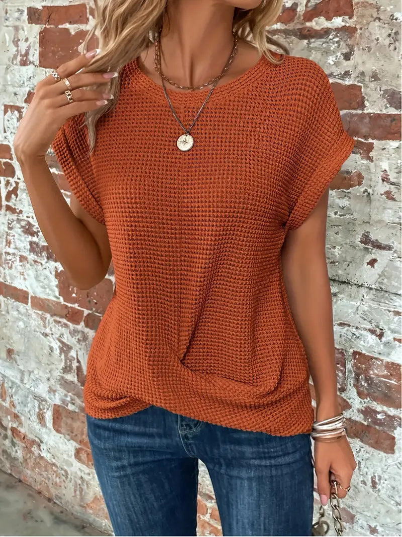 Talia | Sweetheart Neck T-Shirt
