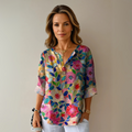 Maria | Floral Print Blouse
