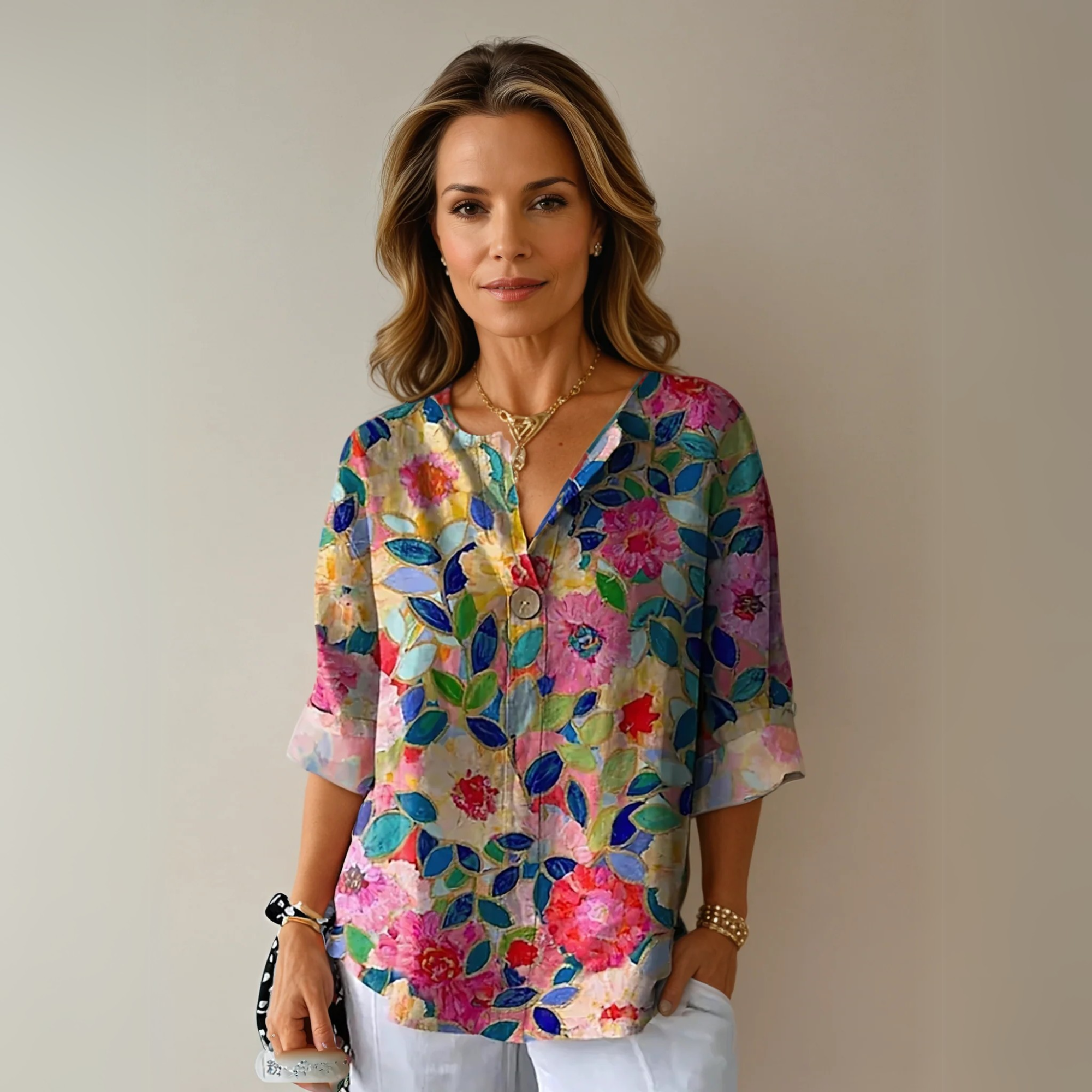 Maria | Floral Print Blouse