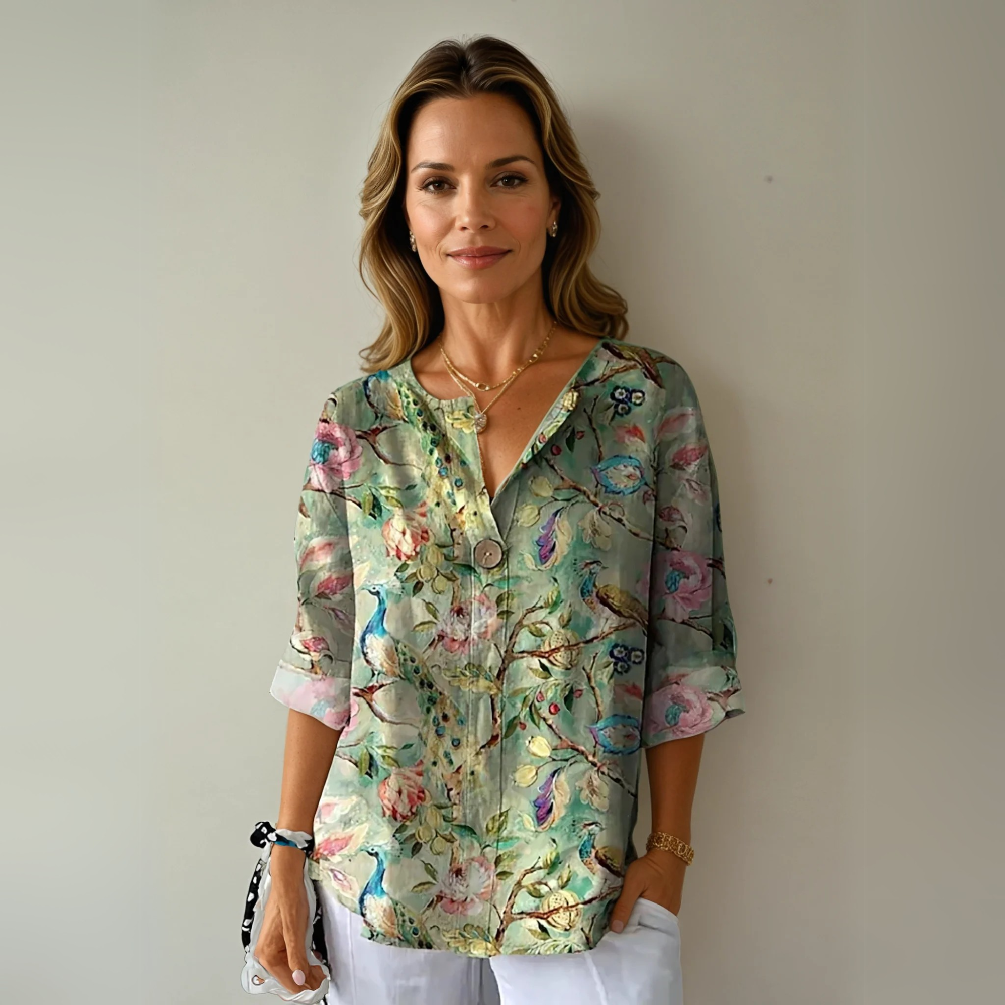 Maria | Floral Print Blouse